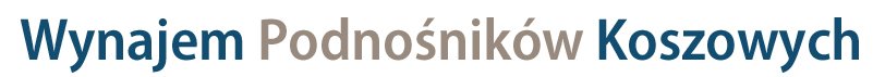 Wynajem podnośników koszowych Gliwice